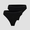 Naiset ICIW Seamless | Everyday Seamless Thong 2-Pack Black